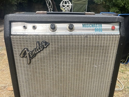 1976 fender music - fender, bass