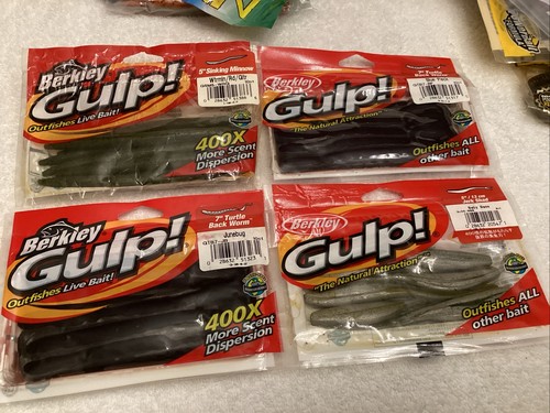 Packs berkley gulp bass - 4,