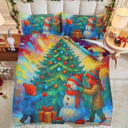 Xmas tree christmas duvet - xmas,
