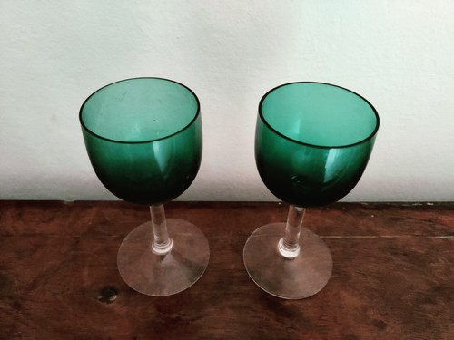 Four victorian hand blown - four,
