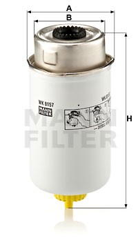Fuel filter for ford - ford,