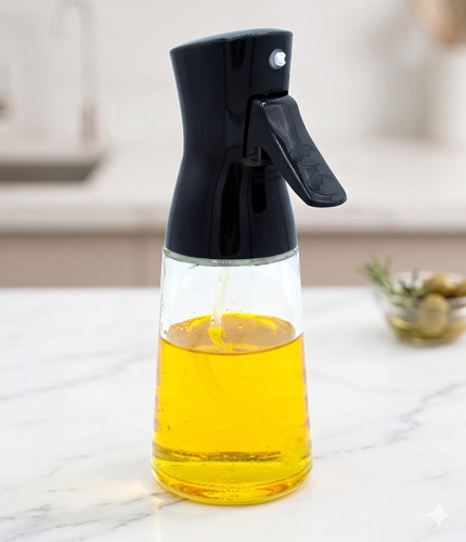 180ml glass oil sprayer bottle - 180ml,