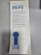 White Sony Portable Record