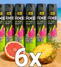 6 x 250ml XXL AXE / LYNX Epic