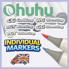 Ohuhu Honolulu B Markers - CG