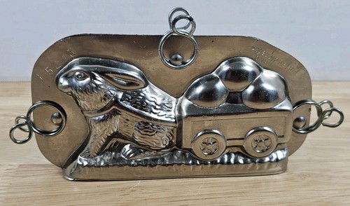 Vtg rabbit pulling easter - rabbit,