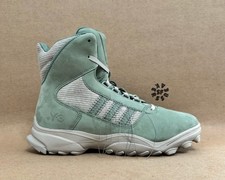 ADIDAS Y-3 GSG9 BOOT SASHIKO SILVER GREEN (SZ 8.5) ID5497