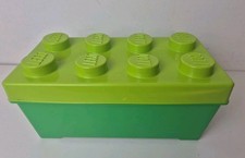 LEGO Green Storage Toy Box 14"