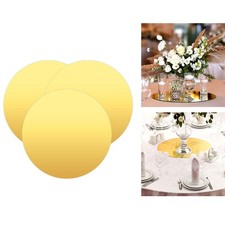 3 Pieces 8" Round Mirrors for