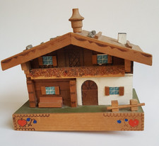 Vintage swiss chalet box x - vintage, box,