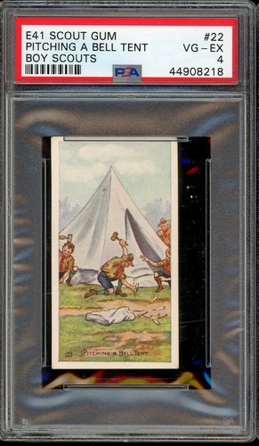 1910 e41 scout gum - scout, scouts