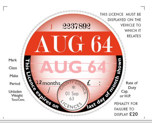 August 1964 reproduction tax - august,