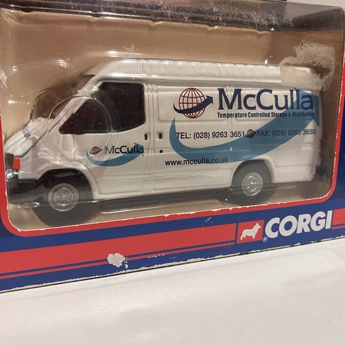 Corgi mcculla ford transit van - mcculla,