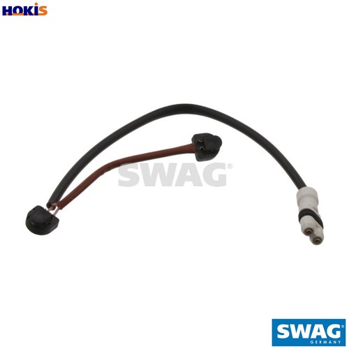 Warning contact brake pad - brake, wear