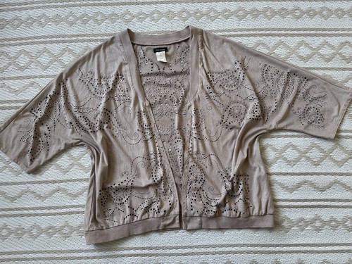 River island taupe laser cut - river,