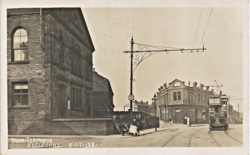 Eccleshill bradford tram - bradford.,