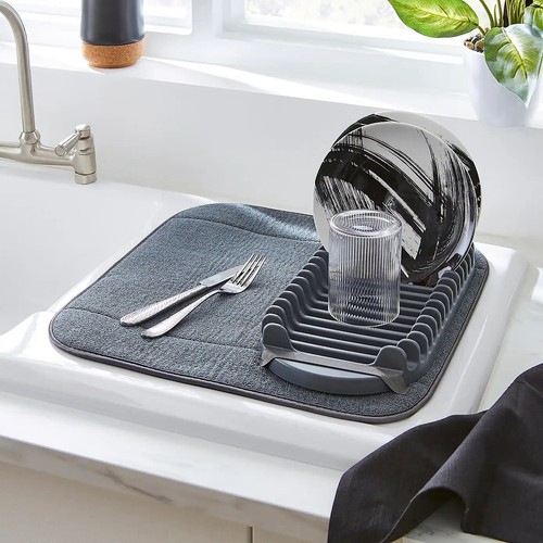 Microfibre mat with - mat, plate