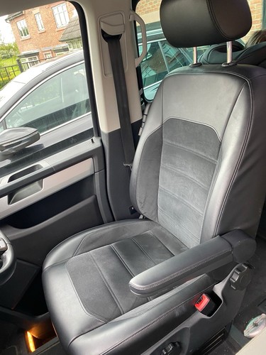Black leather alcantara - vw,