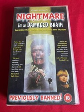 Cult 80s Video Nasty - NIGHTMARES IN A DAMAGED BRAIN (1981)