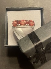 Pure 925 Andesine Ring. Amazing & unique color. Genuine Mongolian Andesine.