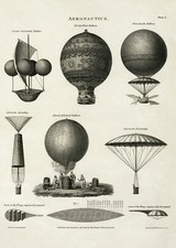 EARLY HOT AIR BALLOON DESIGNS