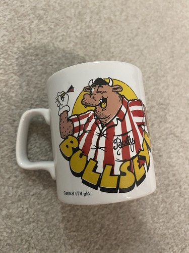 Vintage bullseye darts mug - vintage,