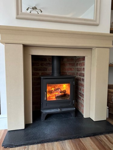 Georgian style stone - style, fireplace
