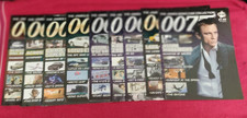 Lot Of 9 JAMES BOND CAR COLLECTION MAGAZINES ( A 4 )