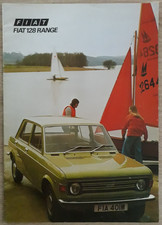 Fiat 128 Range Brochure 1974 -