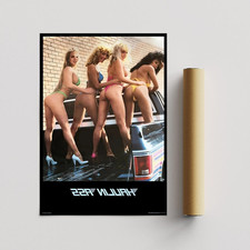 70s 80s Haulin’ Ass Poster