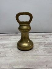 Vintage Brass 7 Lb Weight 