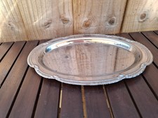 Vintage Silver Plated Serving