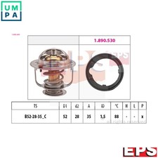 THERMOSTAT COOLANT 1.880.489