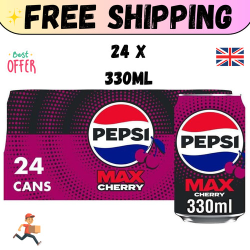 Pepsi max cherry sugar cola - pepsi,