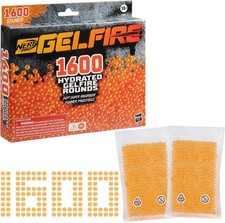 Nerf Pro Gelfire Round Refill 1600 Hydrated Rounds for Gelfire Blasters Free P&P