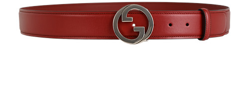 Gucci belt leather red - leather, size