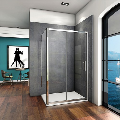 Sliding shower enclosure - enclosure, walk