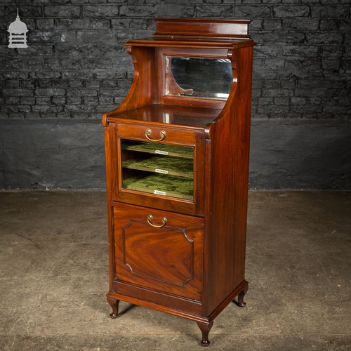 Edwardian drop front glazed - front,