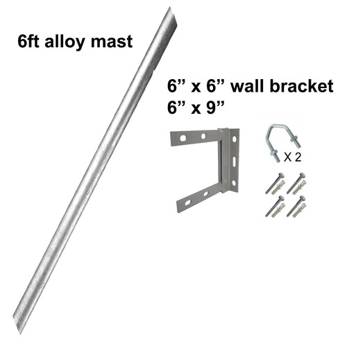 Alloy pole mast - ,