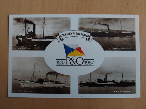 1837 1987 orkney - p&o,