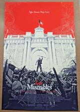 Olly Moss Les Miserables 2013 Art Print Mondo DL Limited Edition LE 380 Oscars
