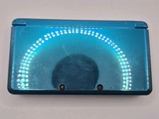 Metallic Blue Nintendo 3DS Handheld Console With Pokemon Gold Installed 