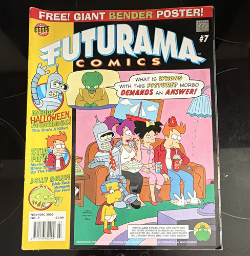 Futurama comics bongo - comics, #7