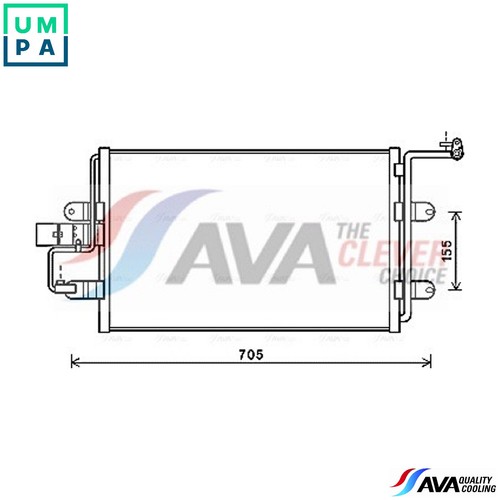 Condenser air conditioning - air,