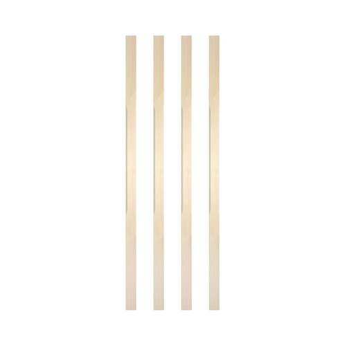 Pine stop chamfered - pine, spindle