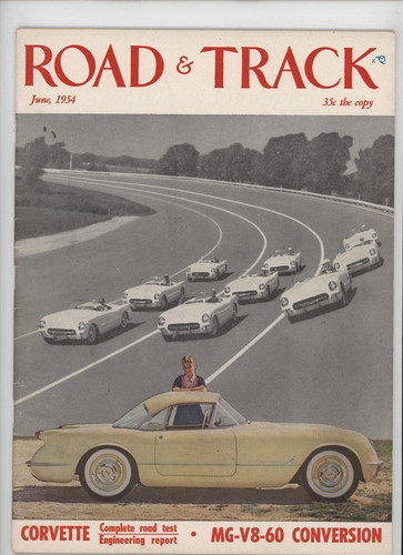Road track june 1954 - june,