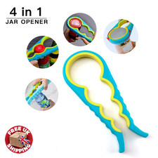 Easy Grip Rubber Jar Opener Gripper Multi Tool Cap Lid Bottle Opening Arthritis