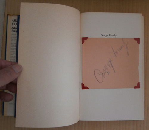 George formby autograph a - autograph,