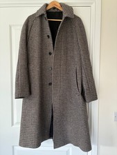 H & M Mens Lined Overcoat Wool Mix Medium