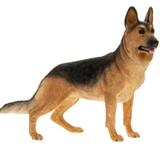 Alsatian Dog Ornament Figure
